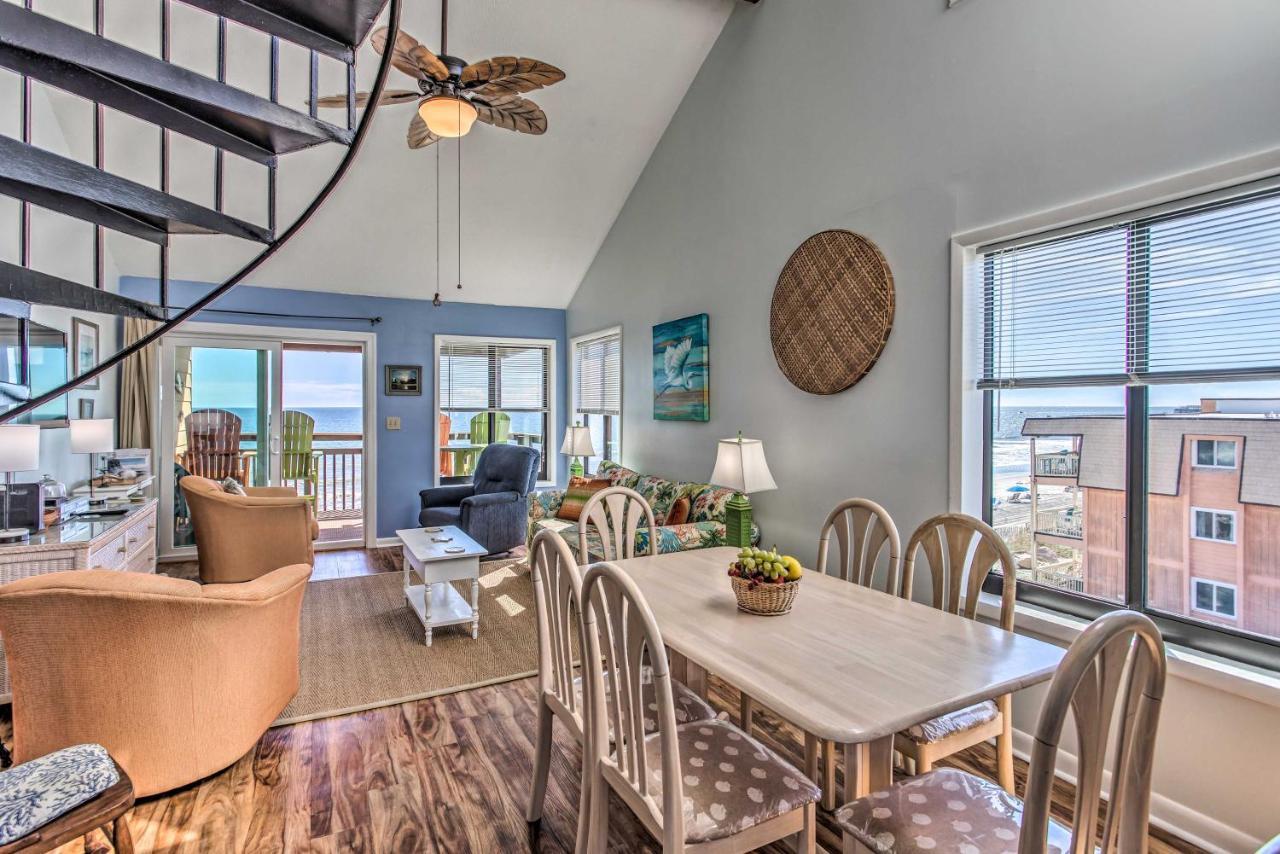 Beach Lovers Haven Oceanfront Condo With Pool! Myrtle Beach Exterior foto
